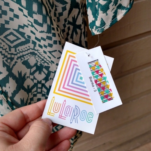 NWT Aztec LuLaRoe Bianka Kimono - Picture 6 of 7